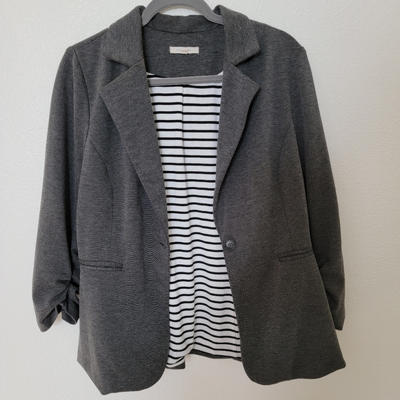 41 Hawthorn Gray Blazer SZ M - Picture 4 of 8